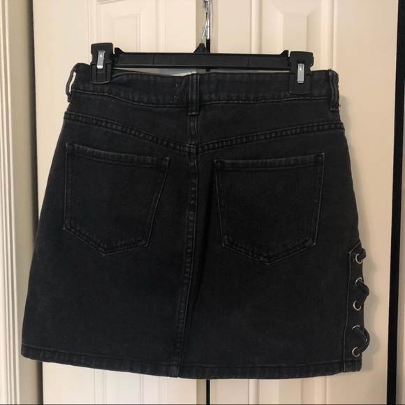 Pacsun Black Denim Skirt - Picture 2 of 5